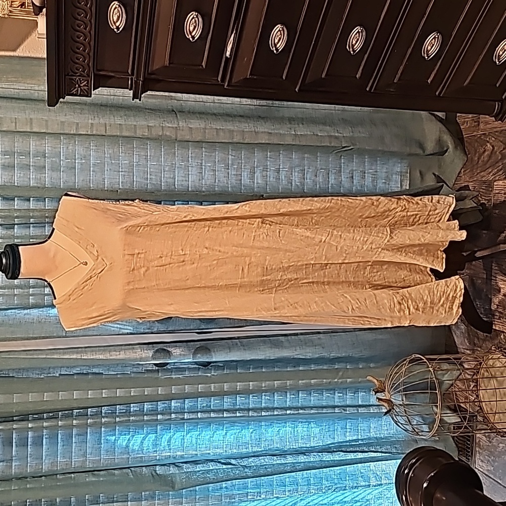 NWOT, "Francesca Bettini" 100% Linen Dress Made In Italy